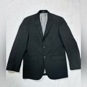 Pronto Uomo | Black Two-Button Blazer Men’s 36R | Classic Suit Jacket